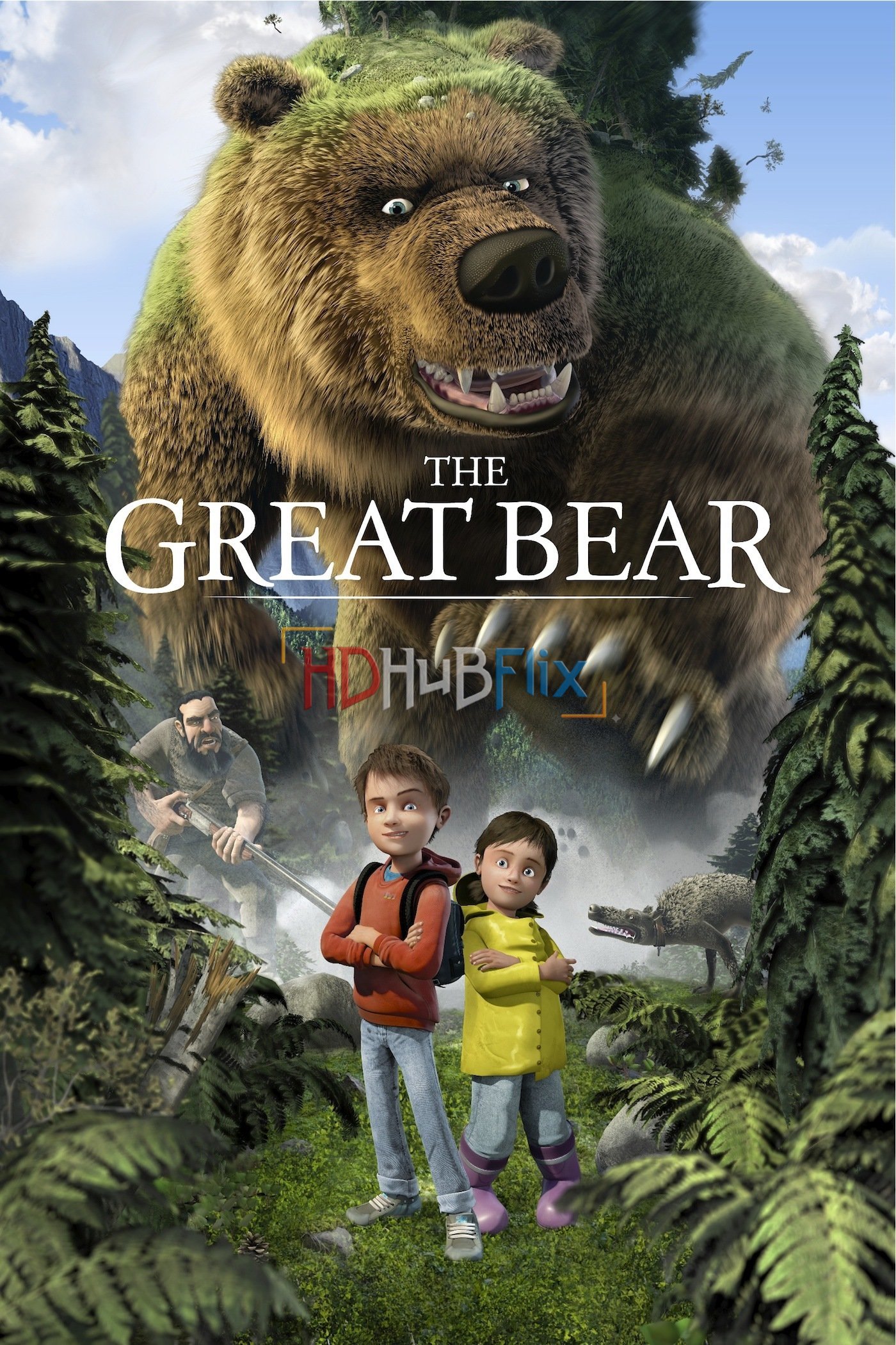 The Great Bear 2011 720p Pureflix DL Esub DD Audio Hollywood Movie[1.16GB]