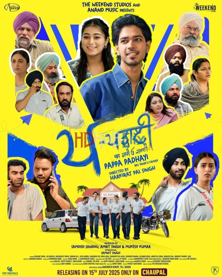 Pappa Padhayi (2025) 480p HEVC HDRip Punjabi S01 Complete Series x265 [350MB]
