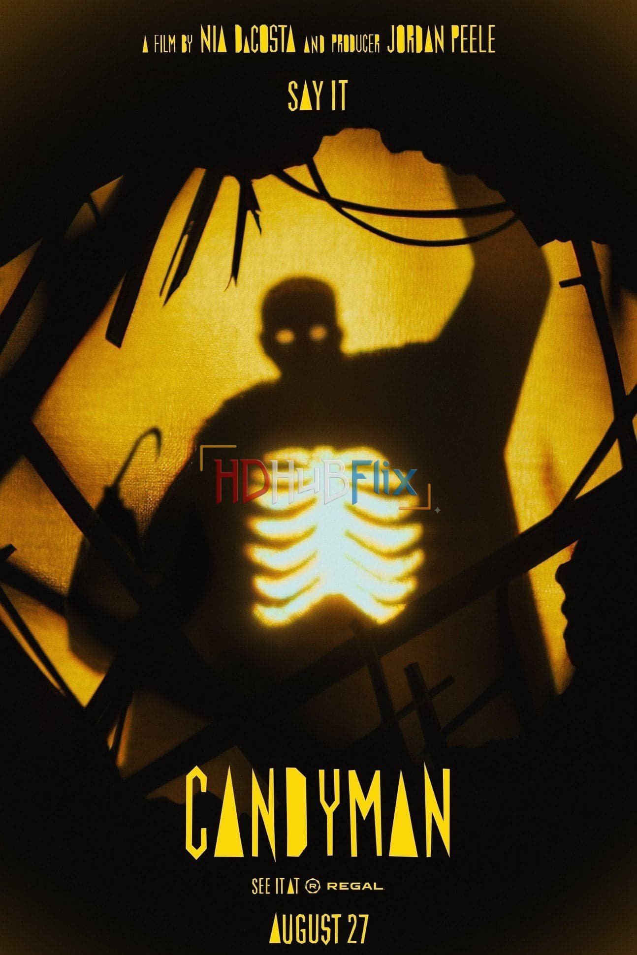 Candyman (2021) English 480p HDRip x264 AAC MSubs Full Hollywood Movie [300MB]