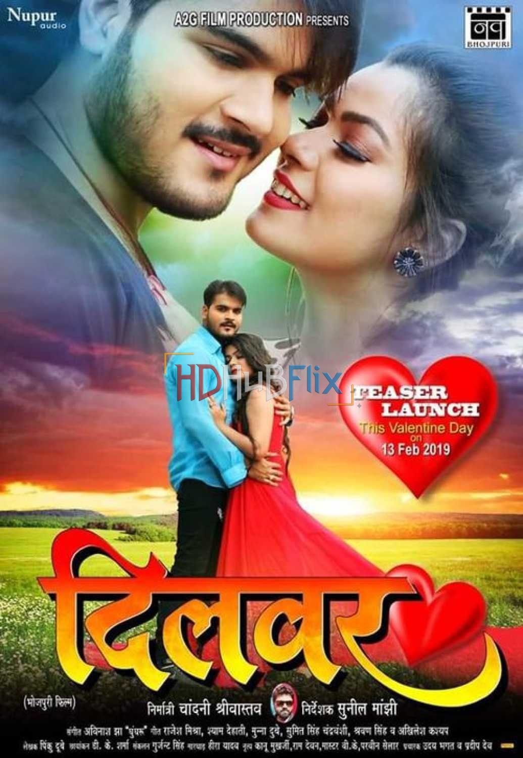 Dilwar (2019) Bhojpuri 720p HEVC HDRip x265 AAC Full Bhojpuri Movie [800MB]