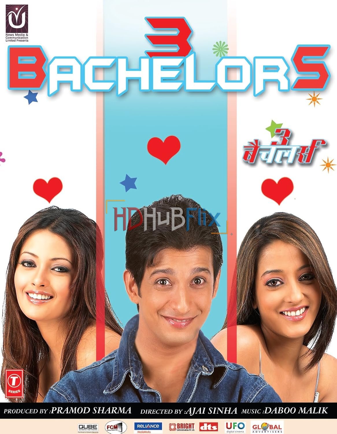 3 Bachelors (2012) Hindi 720p HDRip x264 AAC Full Bollywood Movie [1GB]