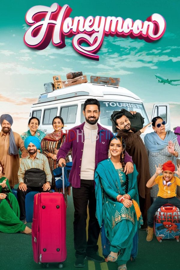 Honeymoon (2022) Punjabi 480p HDRip x264 AAC ESubs Full Punjabi Movie [400MB]